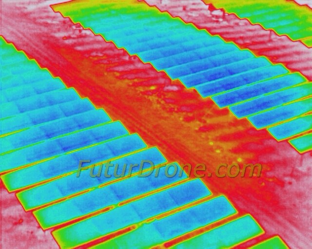 Inspección de paneles solares con Dron H520 y E10T